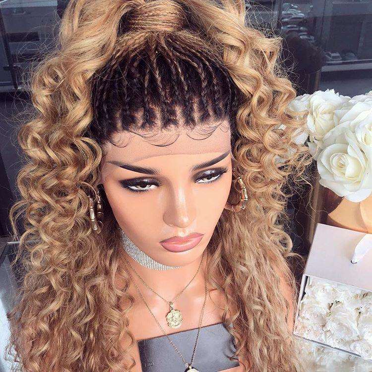 Luna A20 Affordable Curly Long Hair Wig for Women