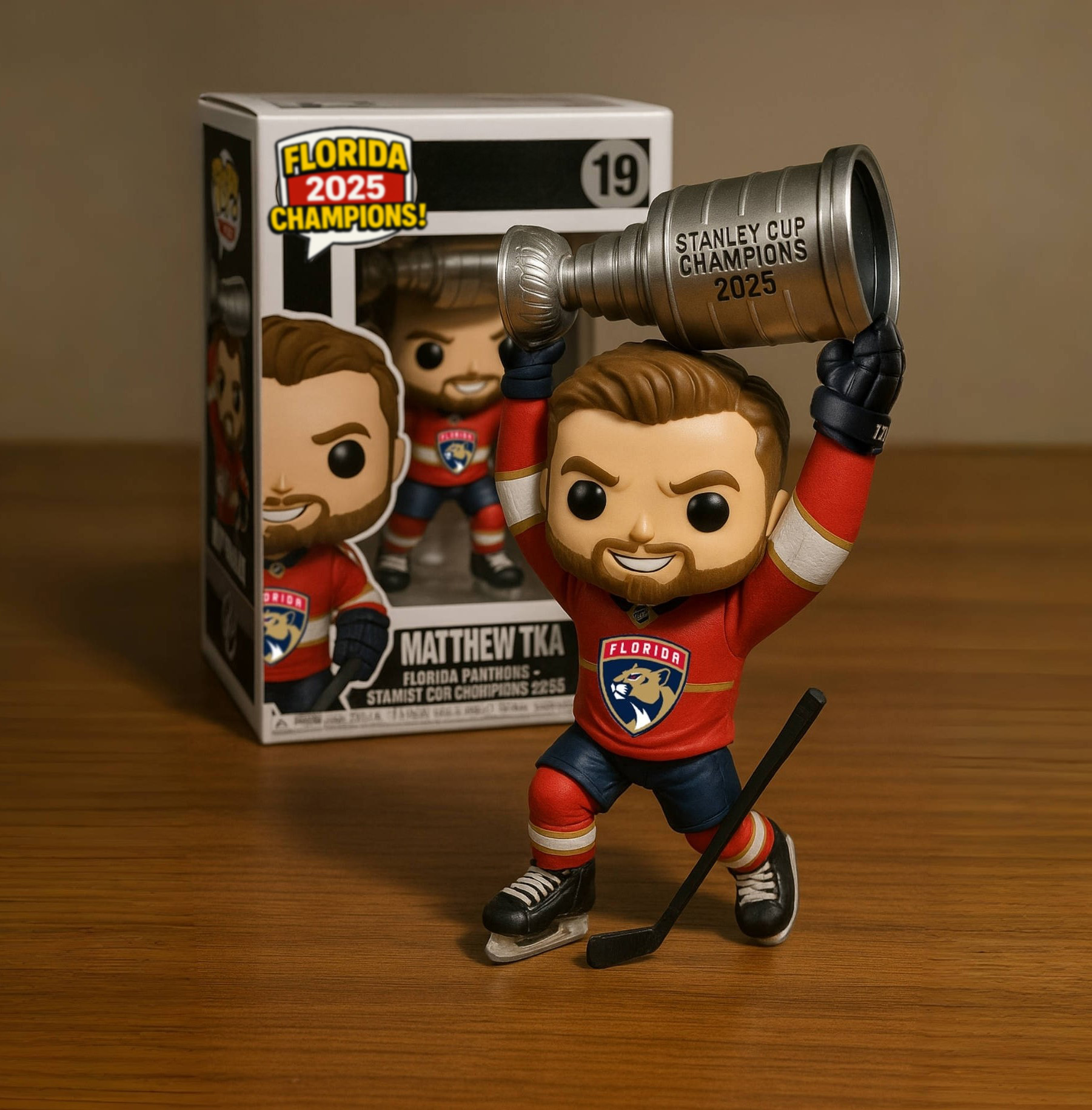 Florida Panthers 2025 Stanley Cup Champions POP! Figure