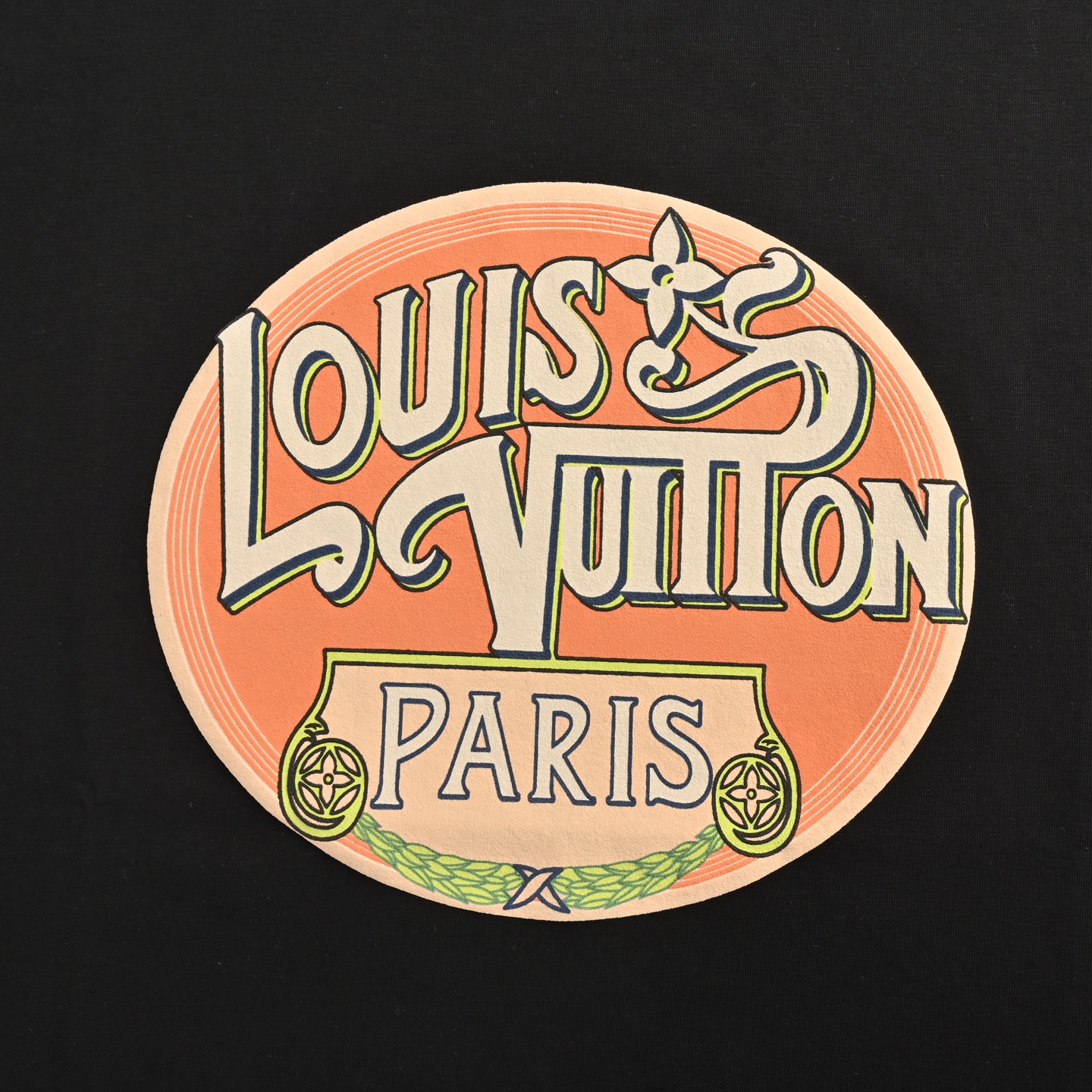Louis Vuitton 25ss chain logo print short sleeve