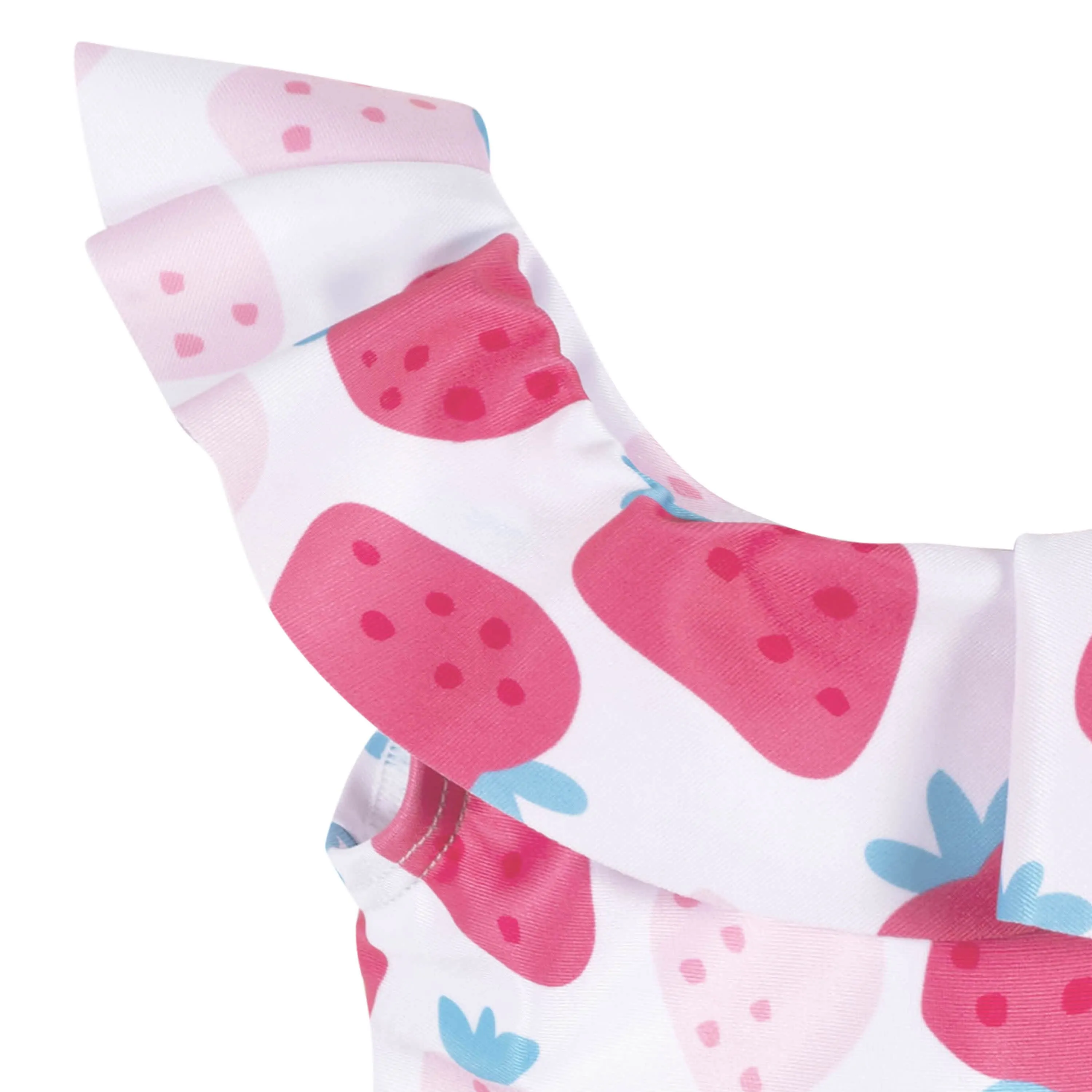 Baby & Toddler Girls Summer Blossom One-Piece Swimsuit With Ruffle