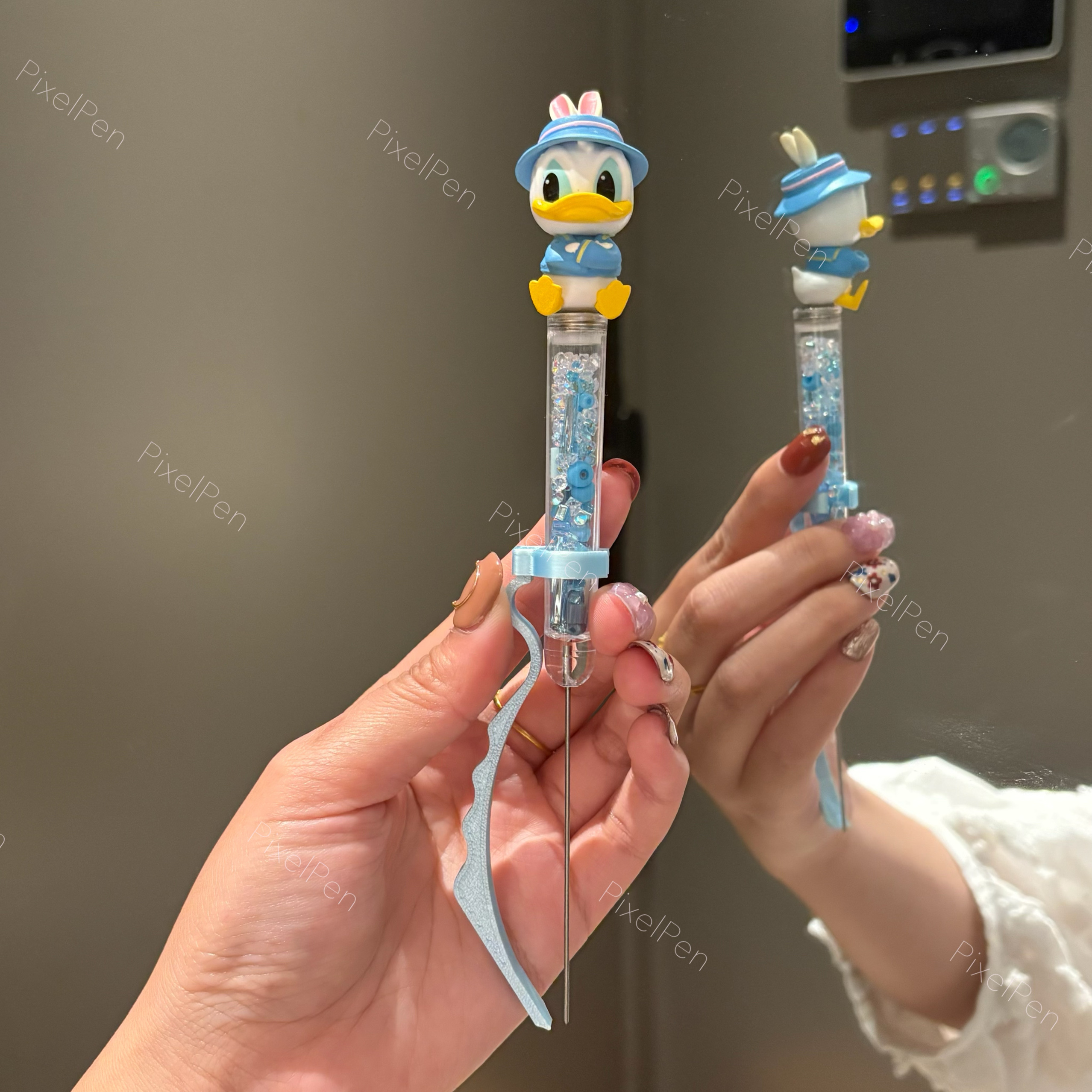 PixelPen Magnetic Grip Piecing Bean Pen Tool 2.6mm for small beans | Donald Duck