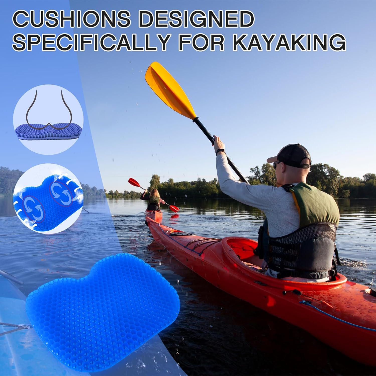 Anti Slip Kayak Seat Cushion