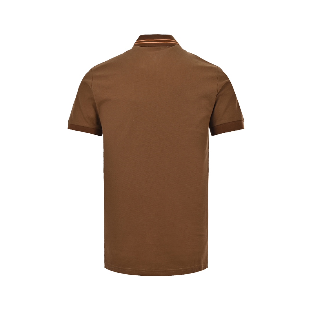 Burberry Polo short sleeves with warhorse embroidery on the collar