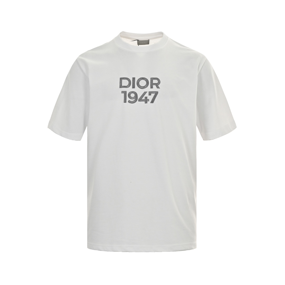 Dior 24ss 1947 embroidered short sleeves