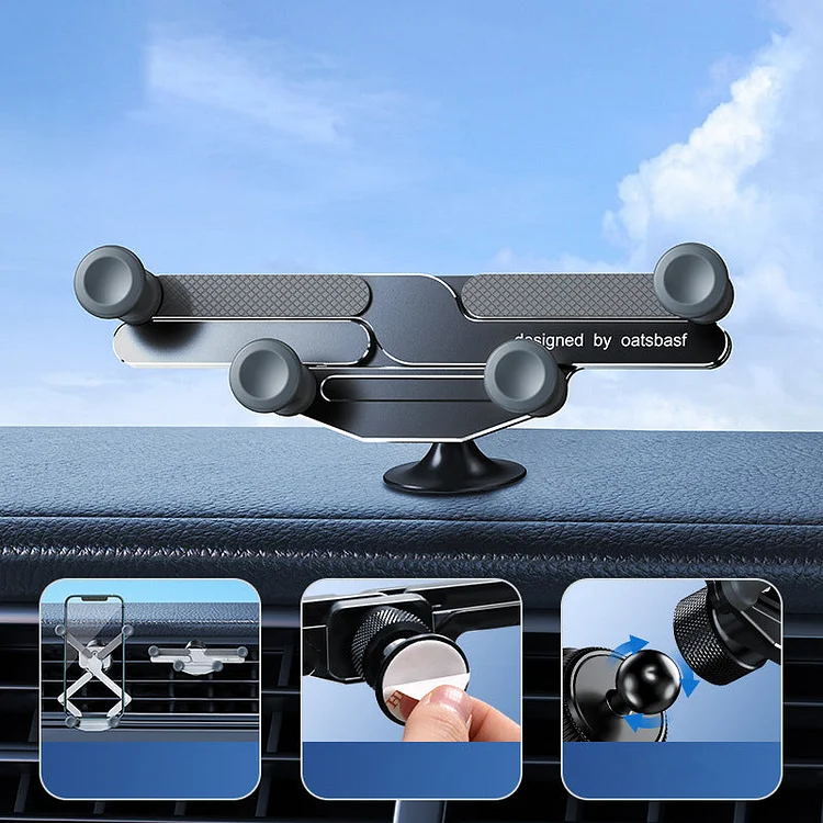 🔥Last Day Promotion-59% OFF🔥Invisible Rotatable Air Vent Mount Car Phone Holder