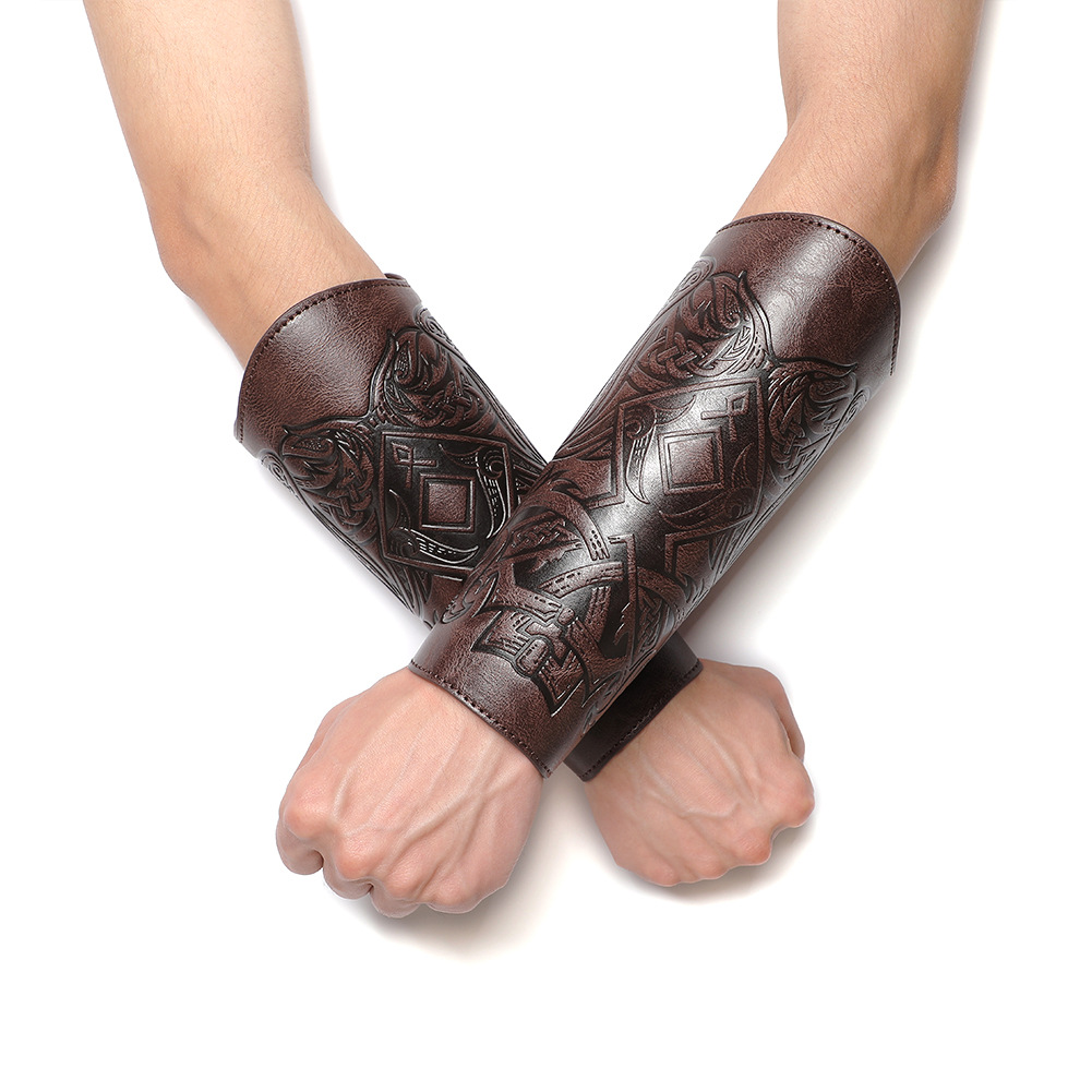 👍Last Day Promotion 60% OFF💥Viking Handmade Leather Wristband