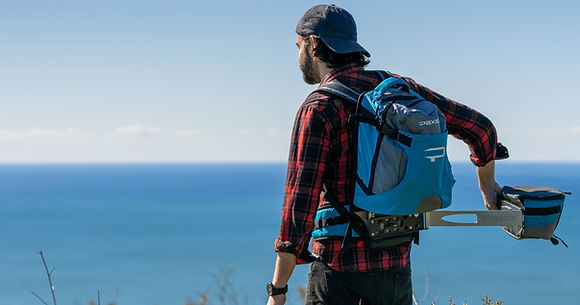 This Backpack Swings Around To Access Essential Items On The Go