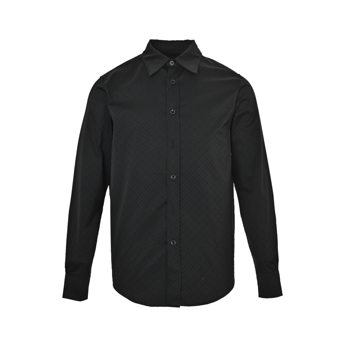 Louis Vuitton 25ss obscure monogram all-over jacquard shirt
