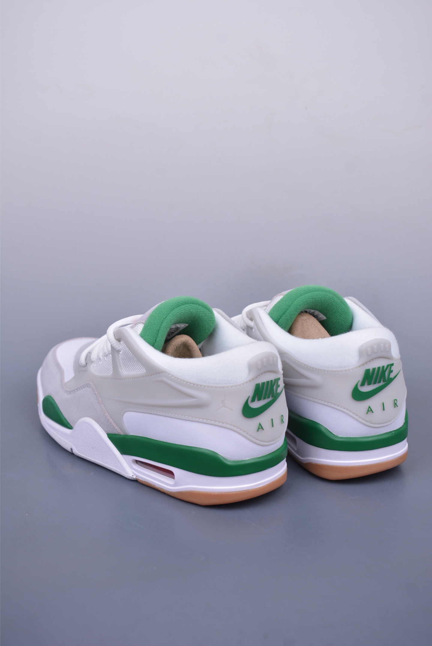 Nike Air Jordan 4 RM Reflective Basketball Shoes Gray Green FQ7939-103