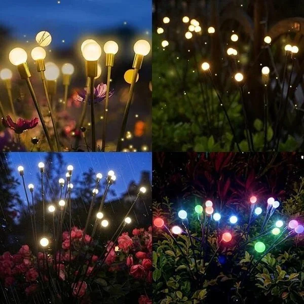 🔥LAST DAY 49% OFF🔥Solar Powered Firefly Garden Light BUY 2 FREE SHIPPING