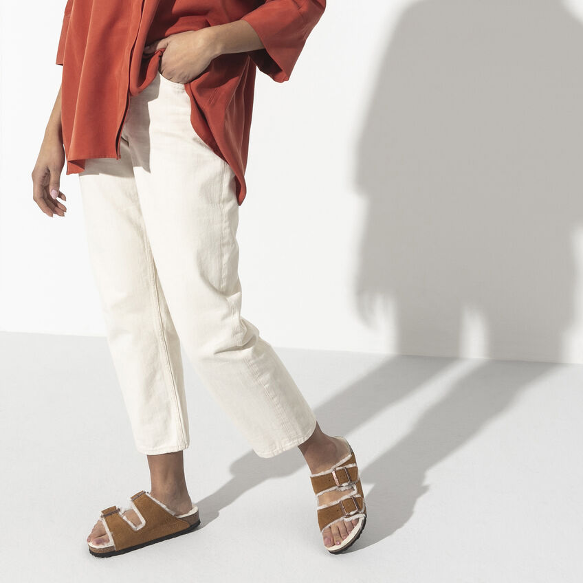 Arizona Shearling Suede Leather B-35293