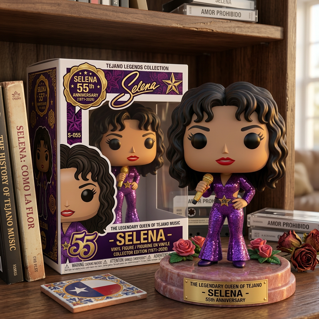 ✨ Selena 55th Anniversary: The Queen of Tejano Music Funko POP!