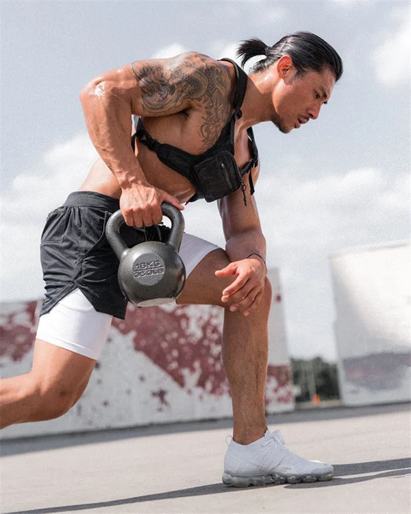 (🔥Last Day Promotion-SAVE 60% OFF)Fairmrsy®-2-in-1 Mens Workout Shorts-BUY 2 GET 10% OFF & FREE SHIPPING