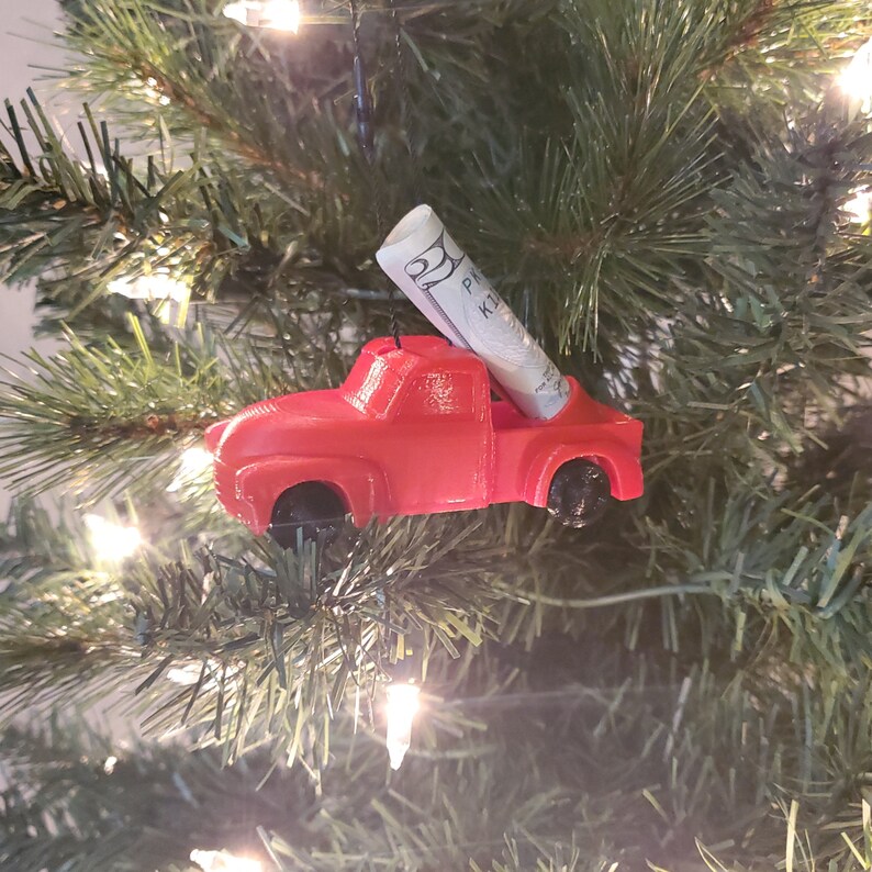 Airplane Cash Holder Ornament