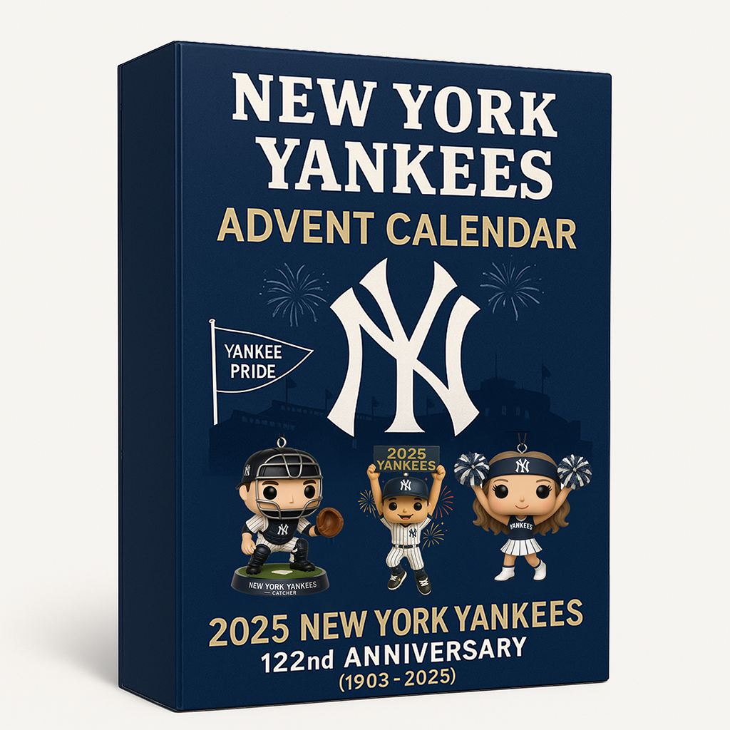 New York Yankees 2025 122nd Anniversary Advent Calendar