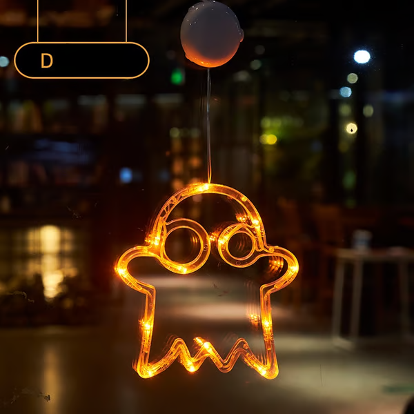 🌟On Sale🎃Halloween Decorations Window Lights with Suction Cups