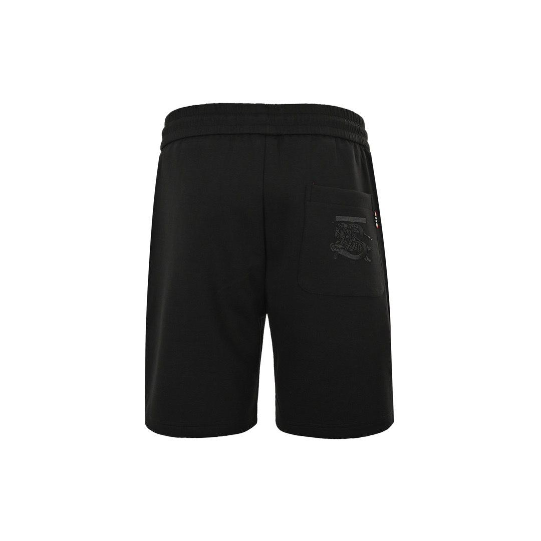 Burberry Plaid B Embroidered Shorts