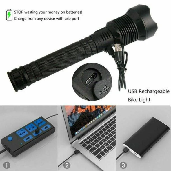 🎉Buy 2 Free Shipping🎉2021 Waterproof X92 Navy Dedicated Flashlight High Lumens