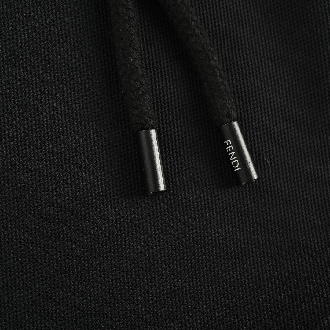 Fendi 24Fw small eye embroidery double F ribbon sports suit trousers