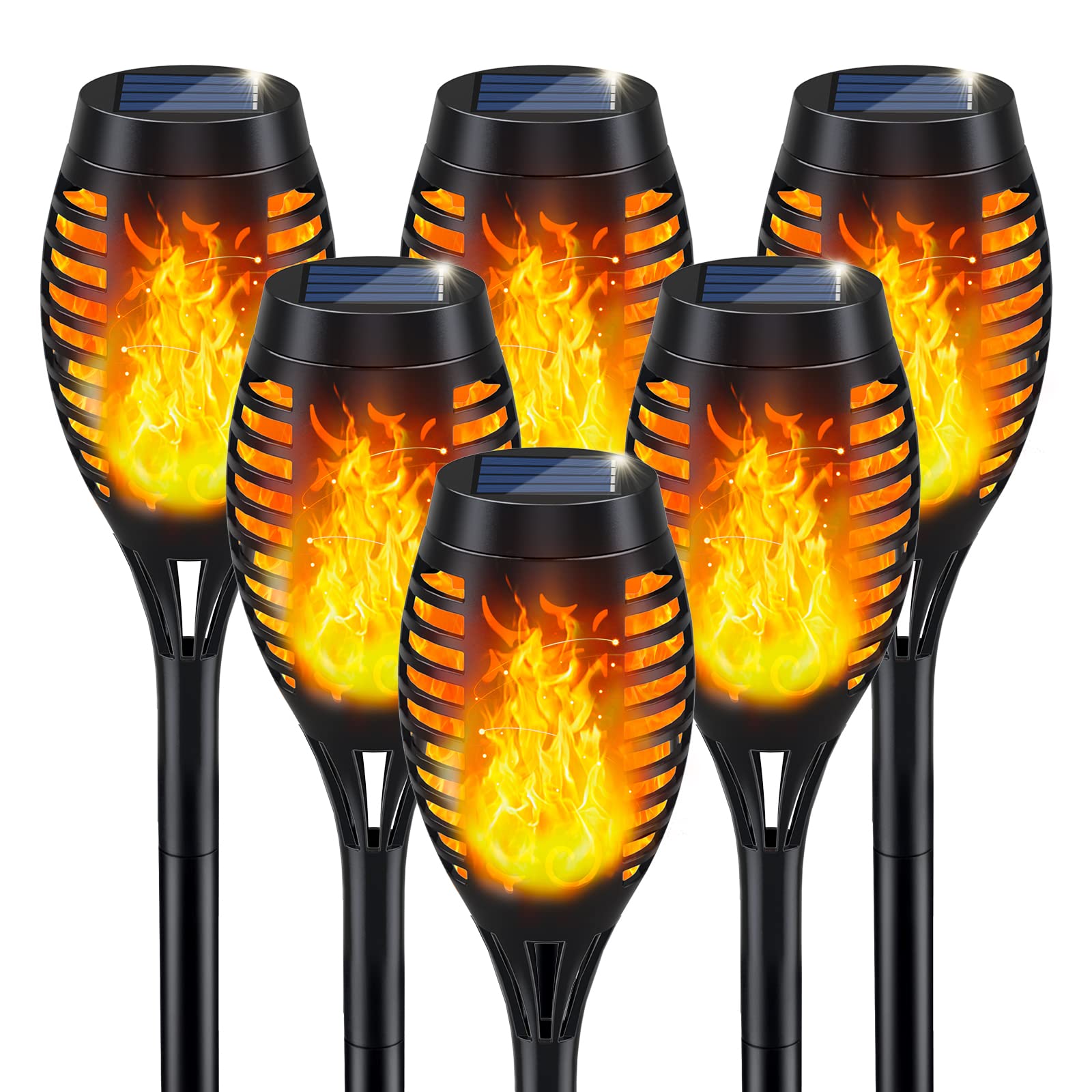 Flickering Flame for Garden Decor，Solar Garden Lights🔥