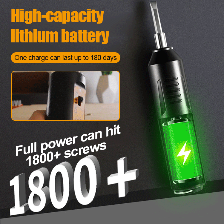 👍Best Assistant👍-Portable Home Use Electric Screwdriver Set