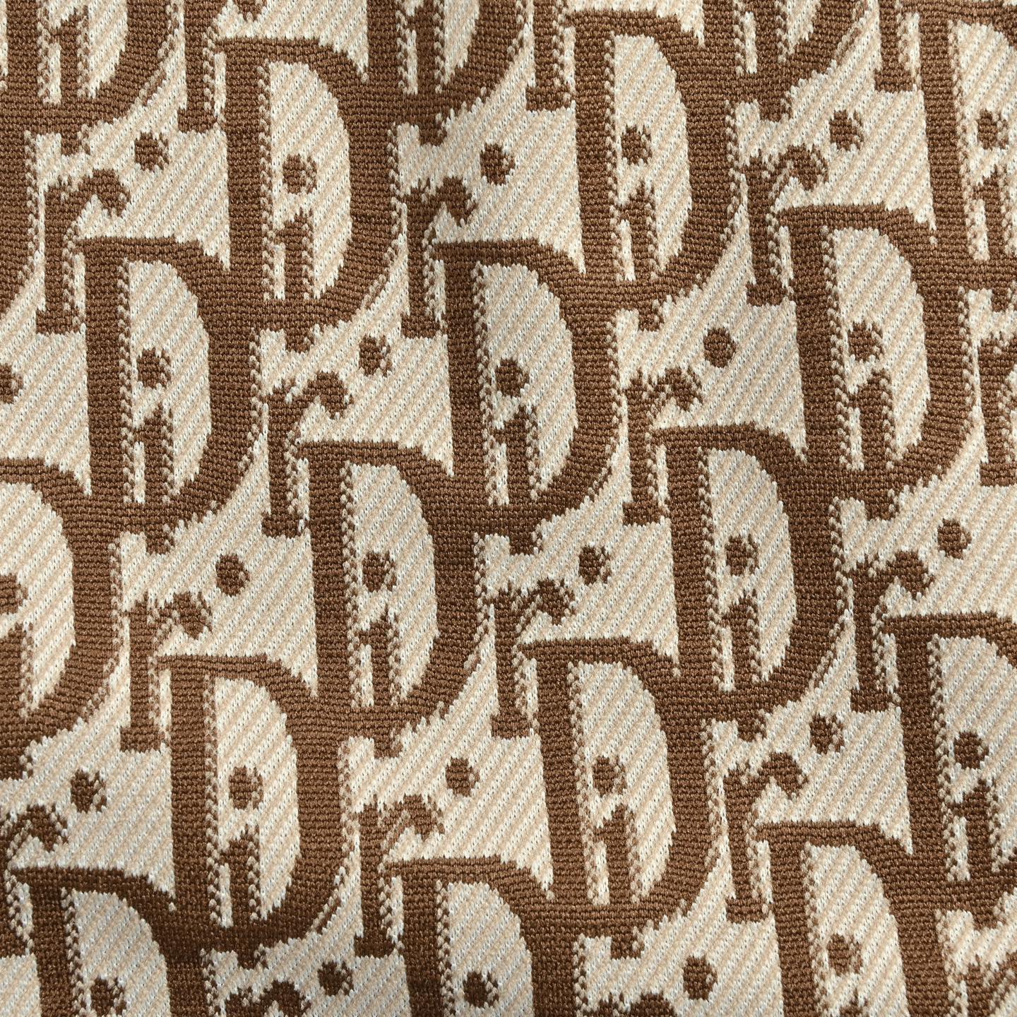 Dior 25ss all over print monogram jacquard side webbing shorts