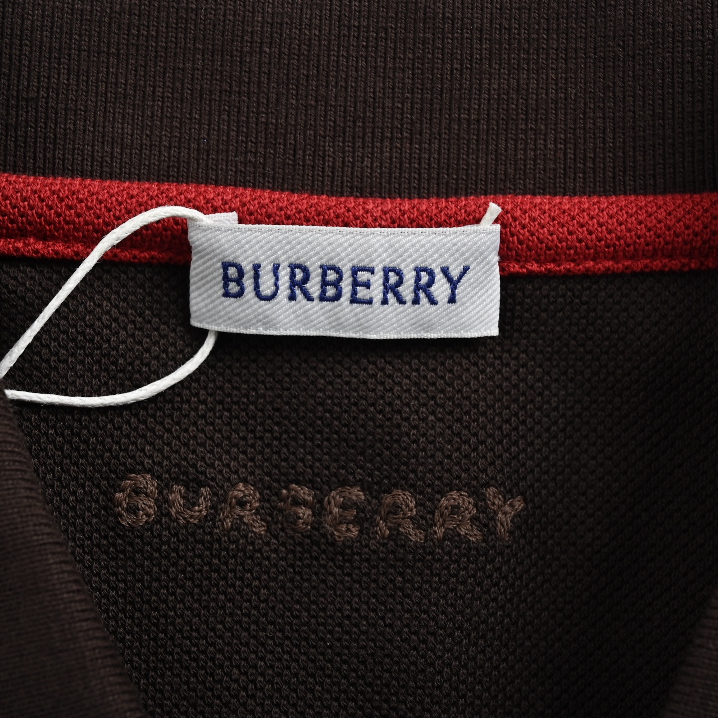 Burberry 25ss shield embroidered Polo short sleeve
