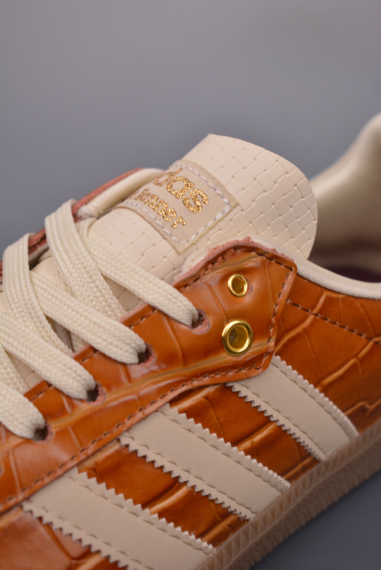 Wales Bonner x Adidas Originals Samba OG Brown Croc JH9826