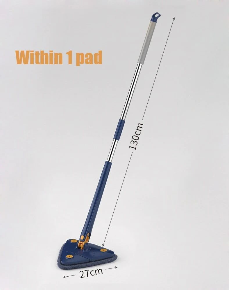 360 Degrees Rotatable Triangle Mop
