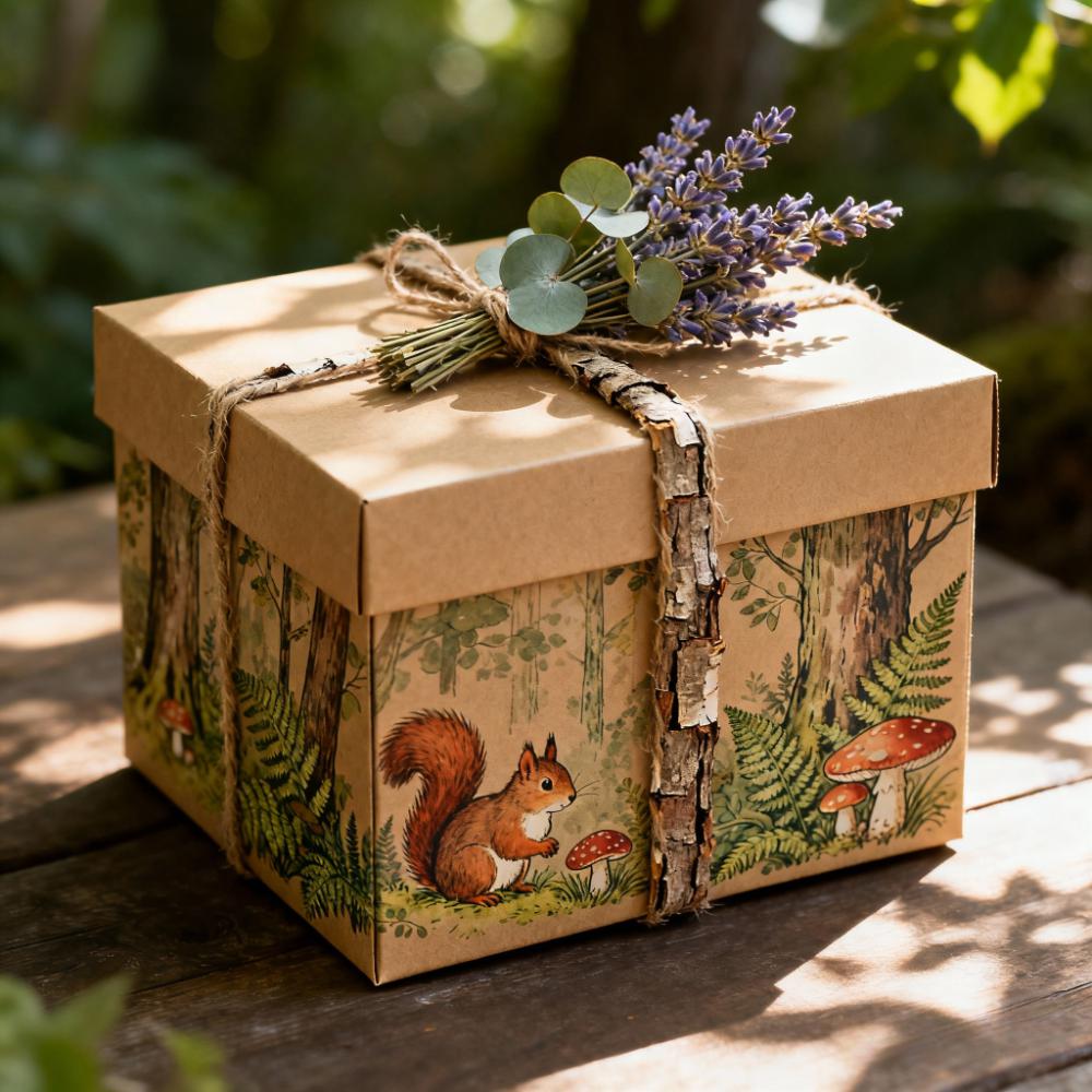 Whimsical Forest Gift Box