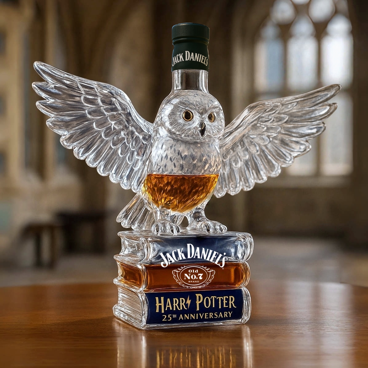 Hedwig 25th Anniversary whiskey bottle