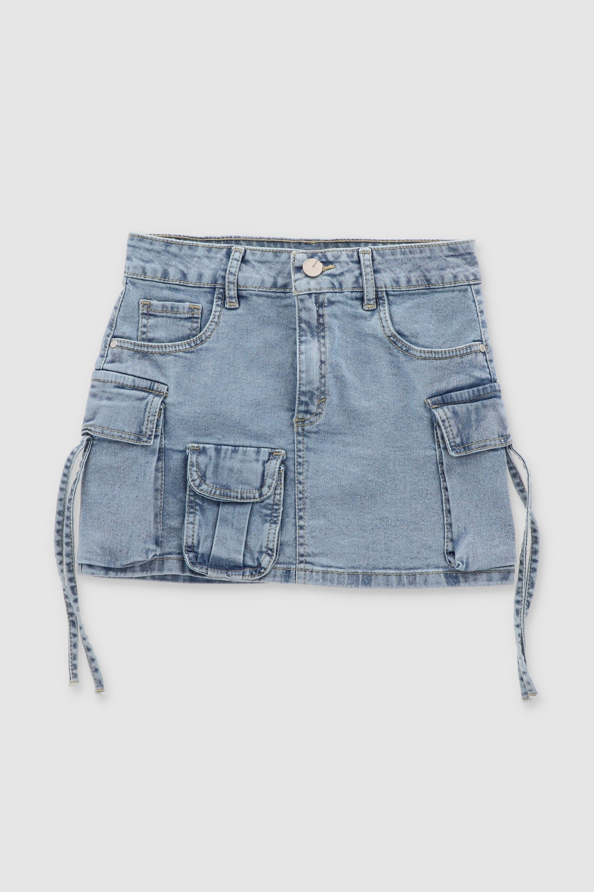 Cargo Pocket Mini Skirt