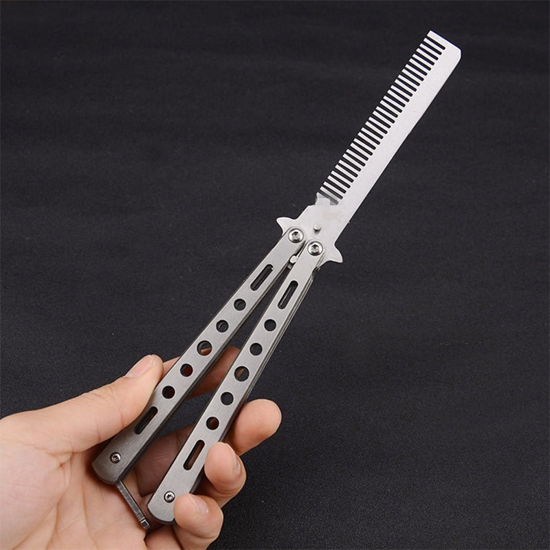 Folding Butterfly Comb for Hair Styling