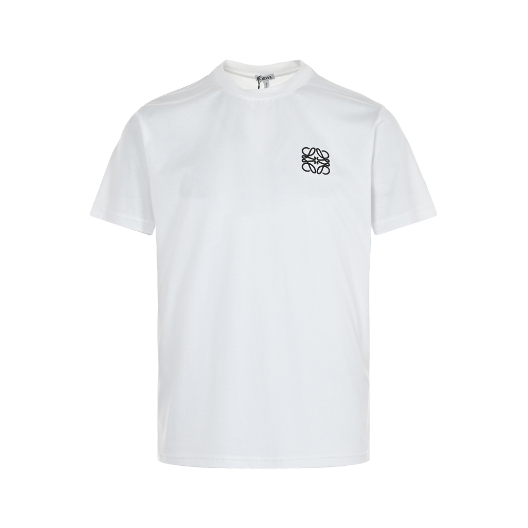 Loewe classic embroidered logo short sleeve