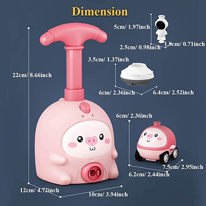 2022 NEW Air Pressure Power Balloon Car With Rocket(buy 2 get free shipping)