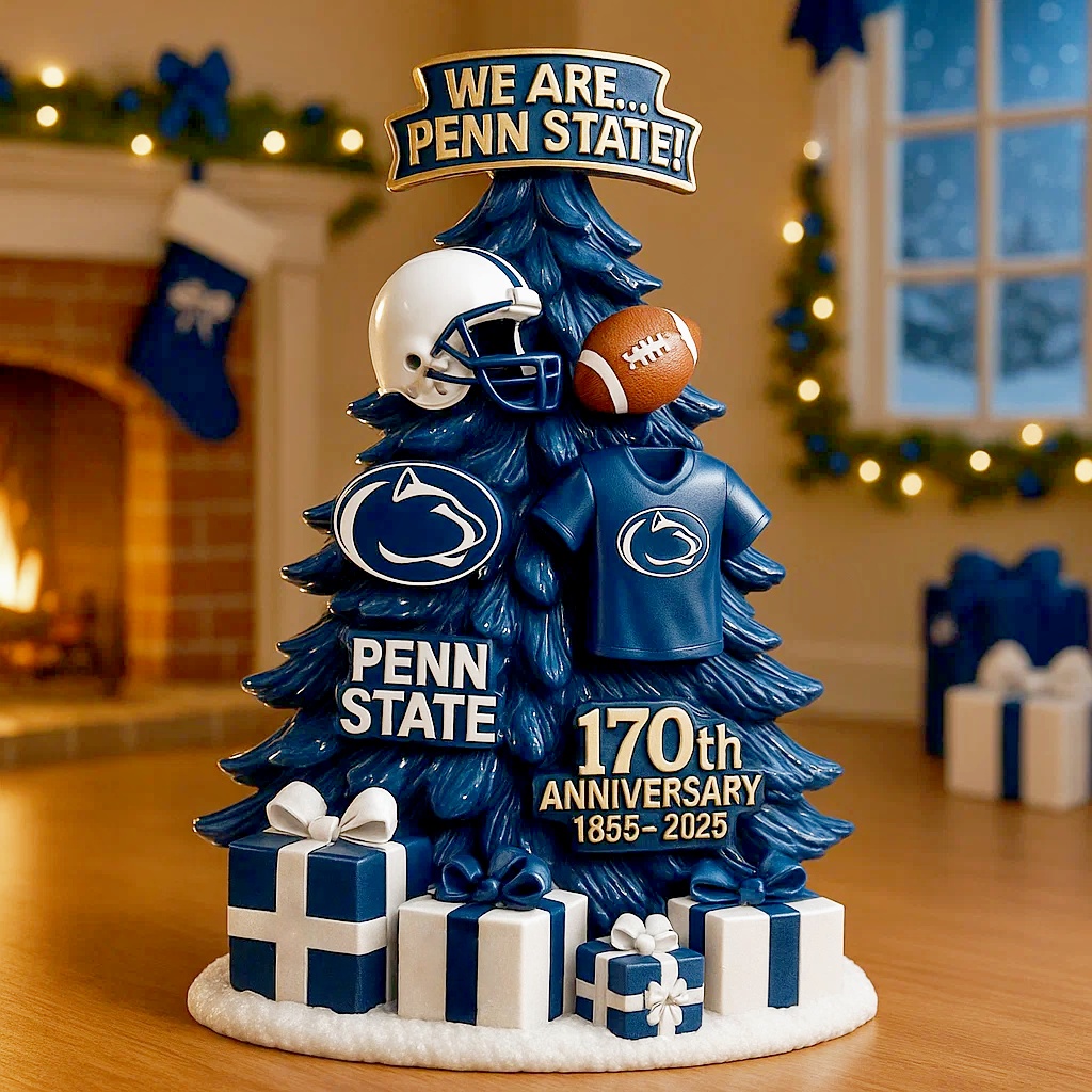 Penn State Nittany Lions 170th Anniversary Christmas Tree Sculpture丨Hoilday Limited Edition