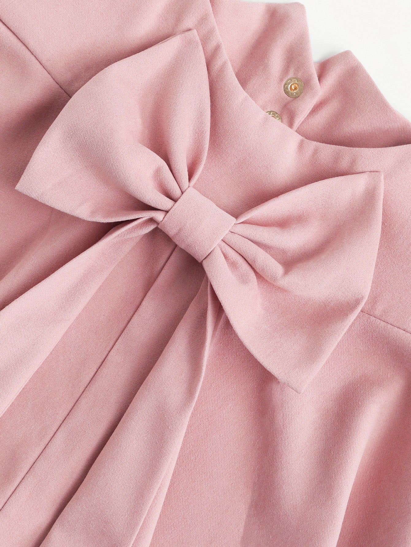 Bow Back Overall Skater Skirt