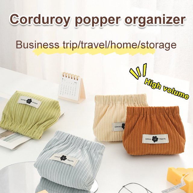 (🌲EARLY CHRISTMAS SALE - 49% OFF) 🎁🎄Corduroy Elastic Hair Tie Organizer