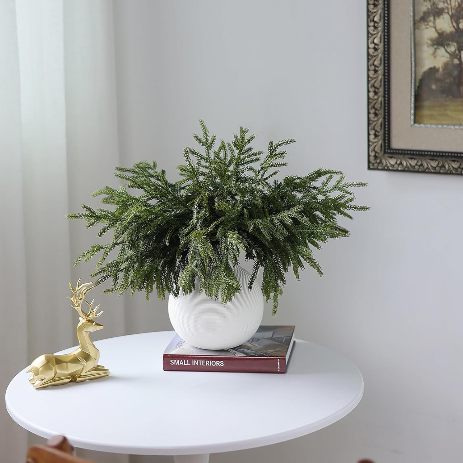 On Sale🔥Artificial Christmas Norfolk Pine Stems -18