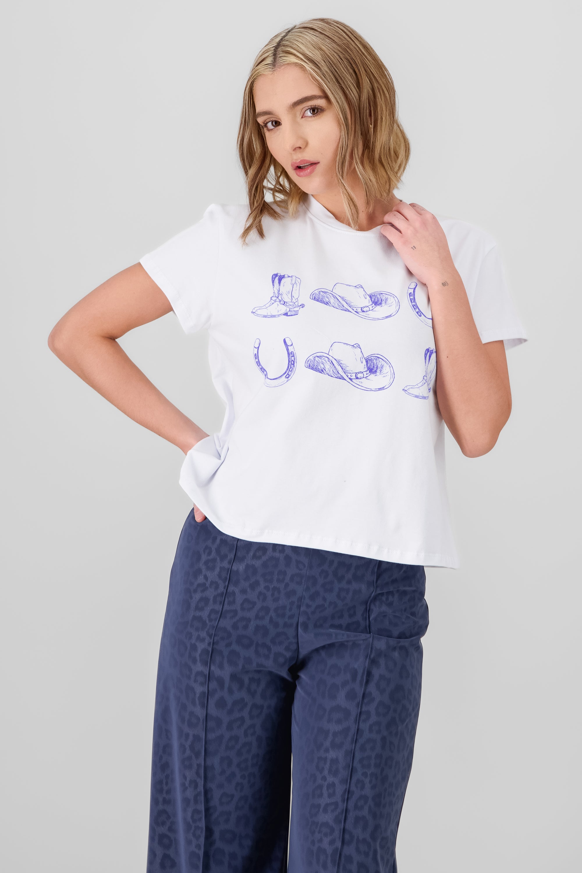 Cowboy Graphics Short Sleeve T Shirt