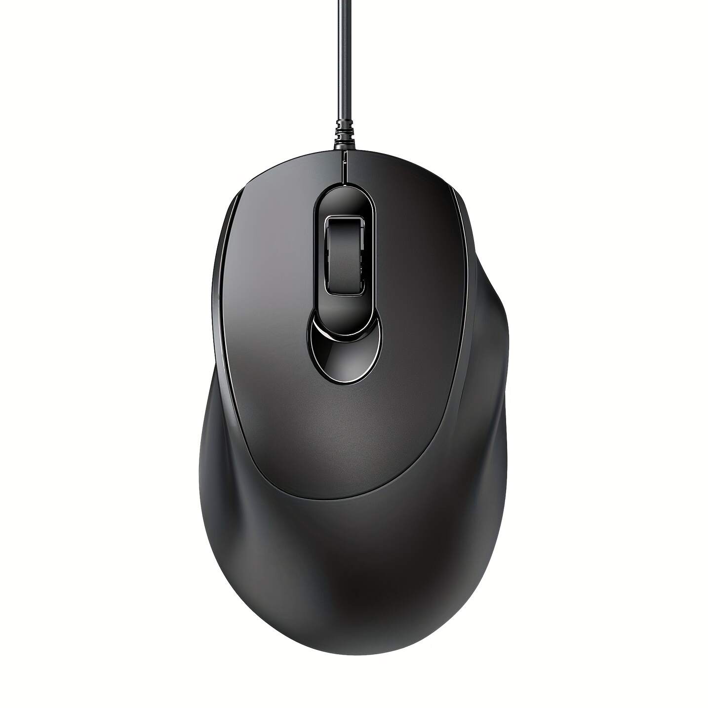 V2 Wired Mouse for Women - Pink USB-Powered Desk Mouse with RGB Lighting, Ergonomic Design & Anti-Slip Rubberized Coating, Compatible with Office Laptops, Gaming & Work, Mouse for Desk, Laptop Accessory, Sleek Appearance, Durable Plastic Body