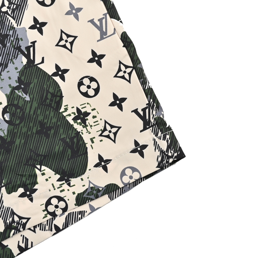 Louis Vuitton 24ss all over print shorts