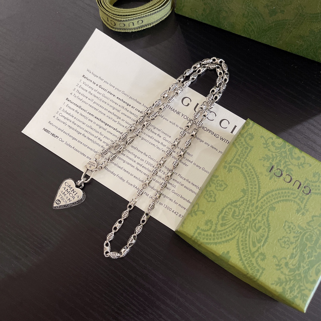 Gucci Heart Necklace