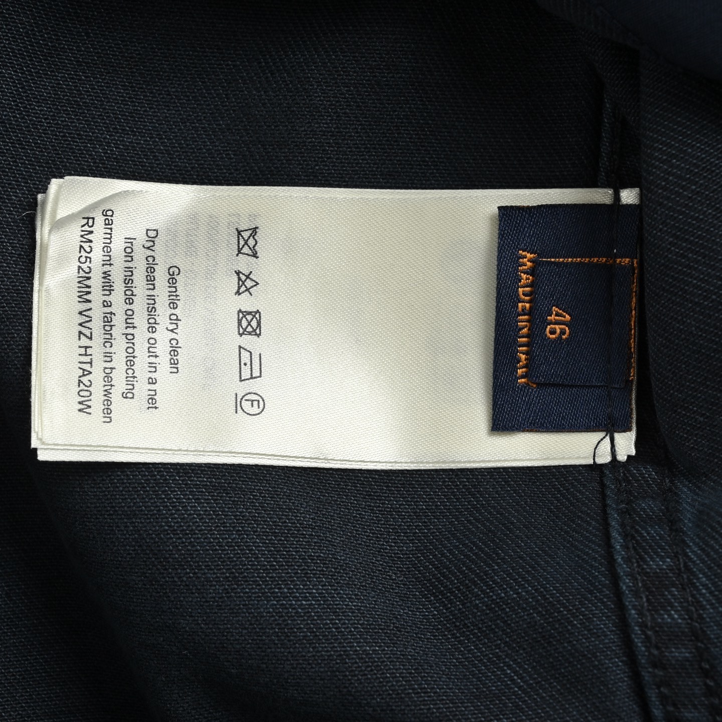 Louis Vuitton 25Fw pocket monogram embossed denim jacket