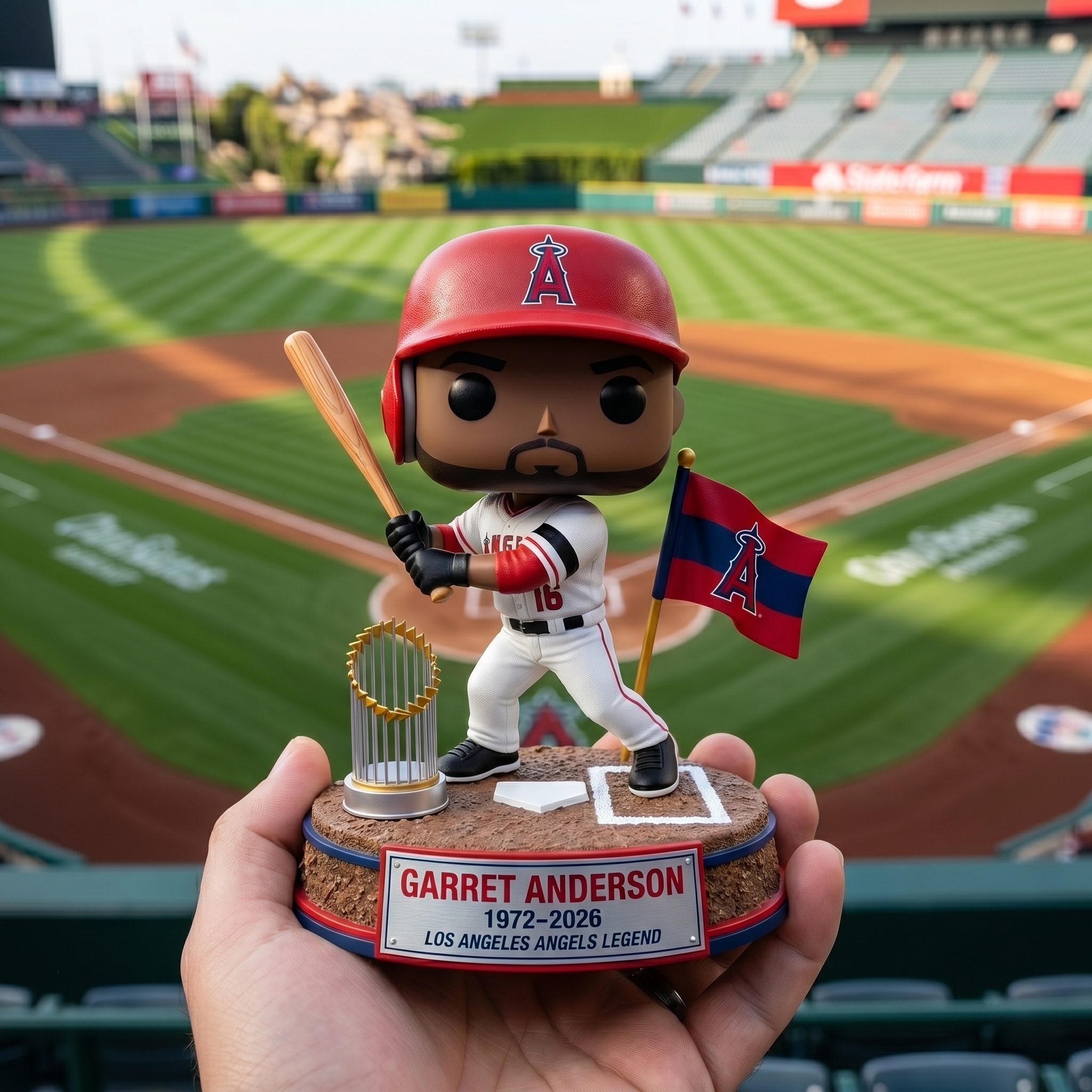 ⚾ Garret Anderson: Forever An Angel – Legends Memorial Funko Pop! 👼