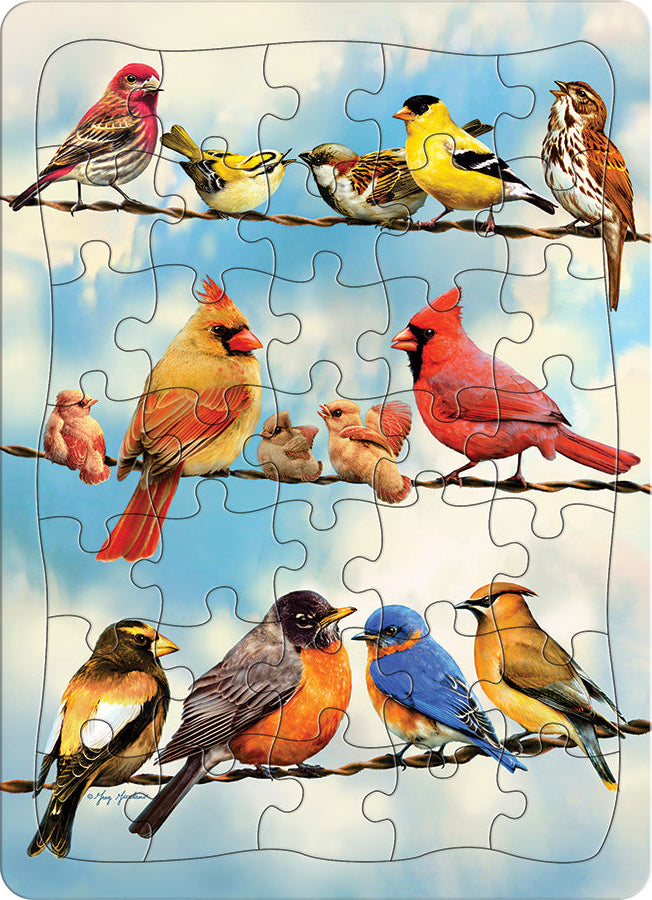 Blue Sky Birds (tray) | 35 Piece Tray