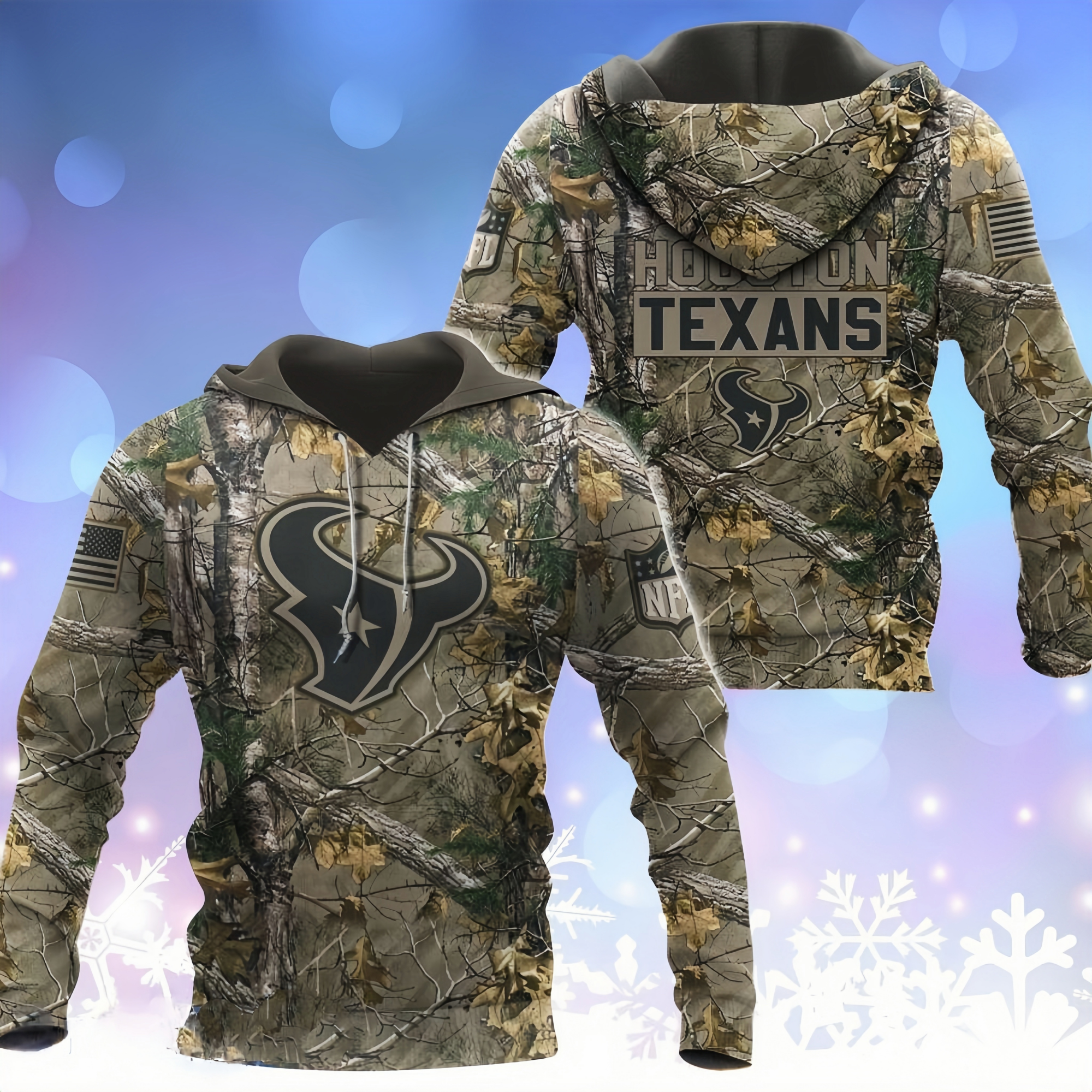 HOUSTON TEXANS 3D HUNTING CAMO