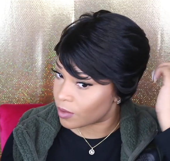 New Short Curly Wig