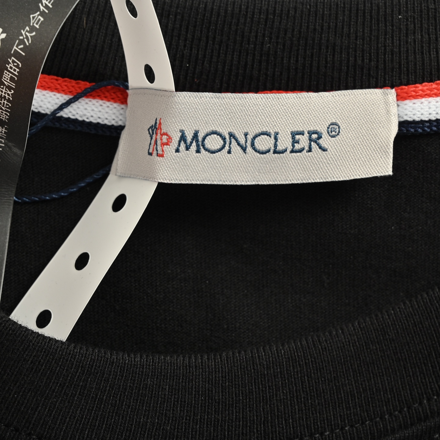 Moncler 25ss flocked towel logo short sleeves