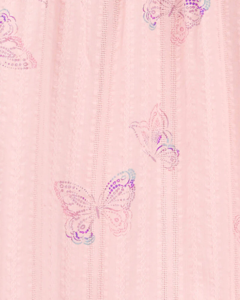 Oshkosh Butterfly Print Tiered Sundress